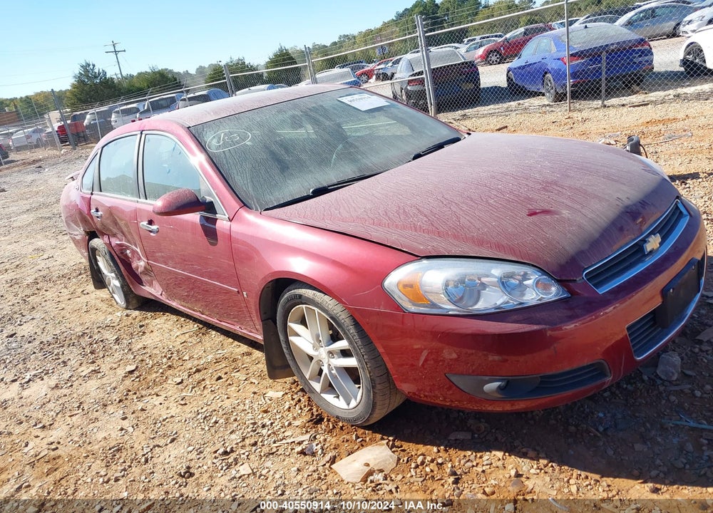 2008 CHEVROLET IMPALA LTZ VIN: 2G1WU583781335811