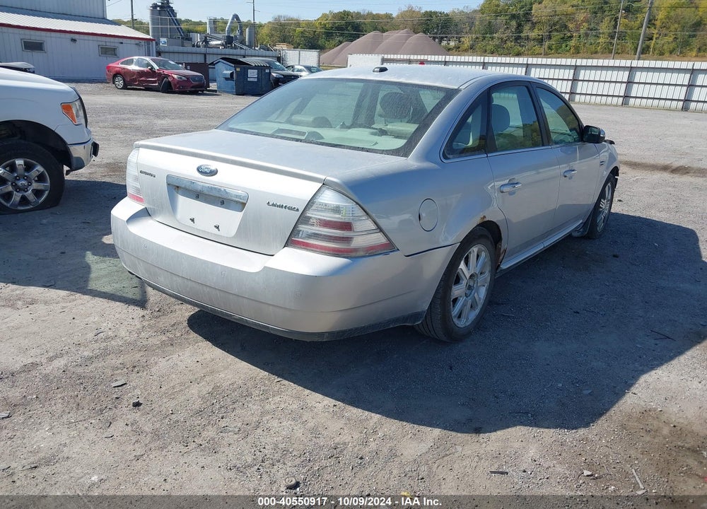 2009 FORD TAURUS LIMITED VIN: 1FAHP25W19G125722