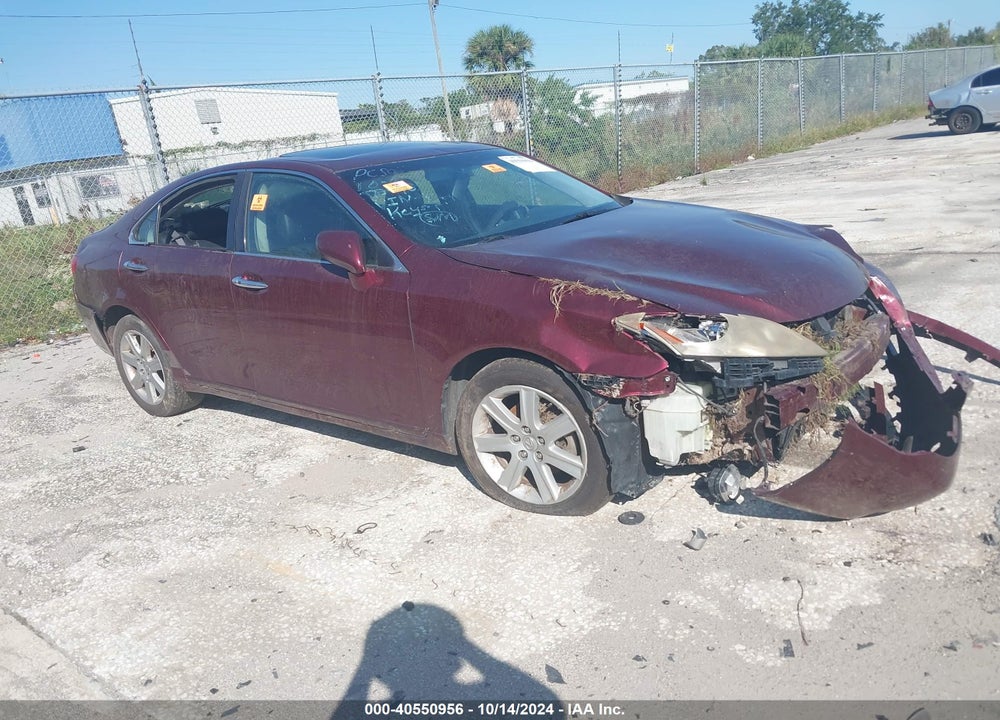 2008 LEXUS ES 350 VIN: JTHBJ46G382254964