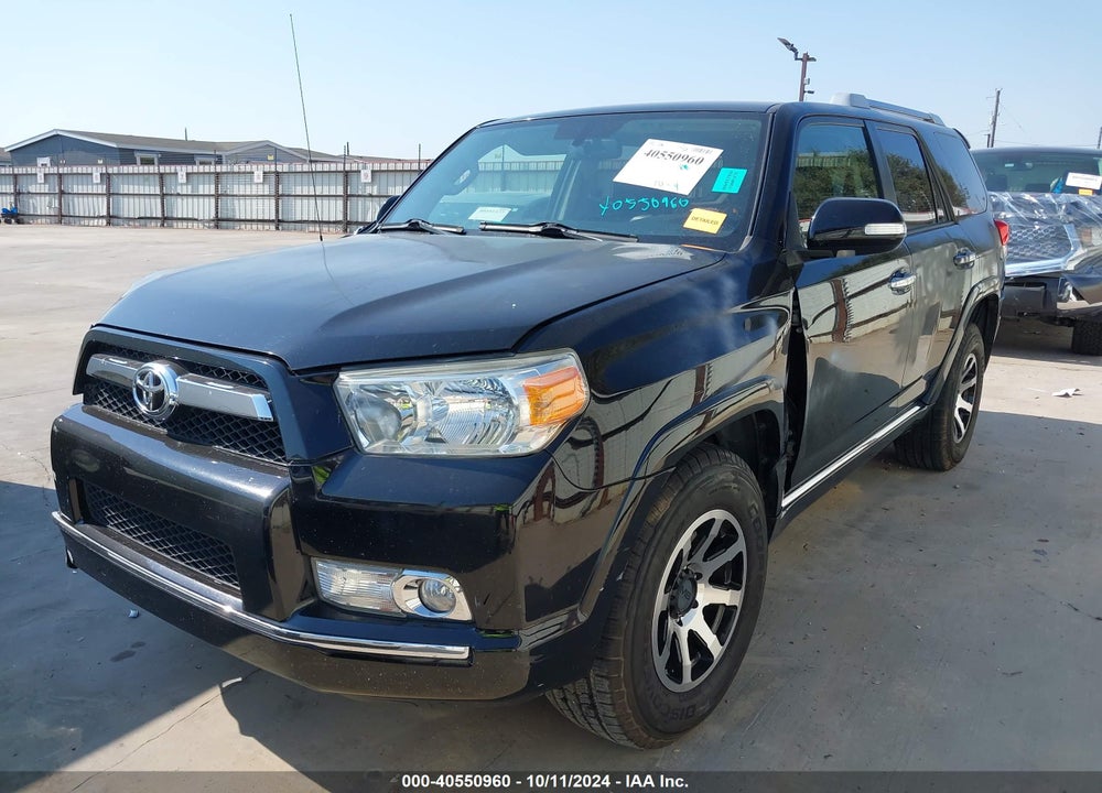 2013 TOYOTA 4RUNNER LIMITED VIN: JTEZU5JR1D5052070
