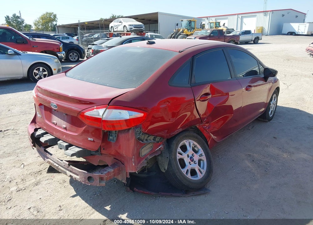 2014 FORD FIESTA SE VIN: 3FADP4BJ5EM100499