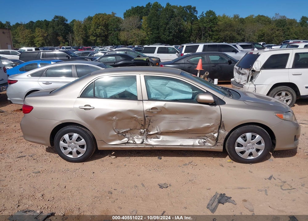 2010 TOYOTA COROLLA LE VIN: 2T1BU4EE7AC490758