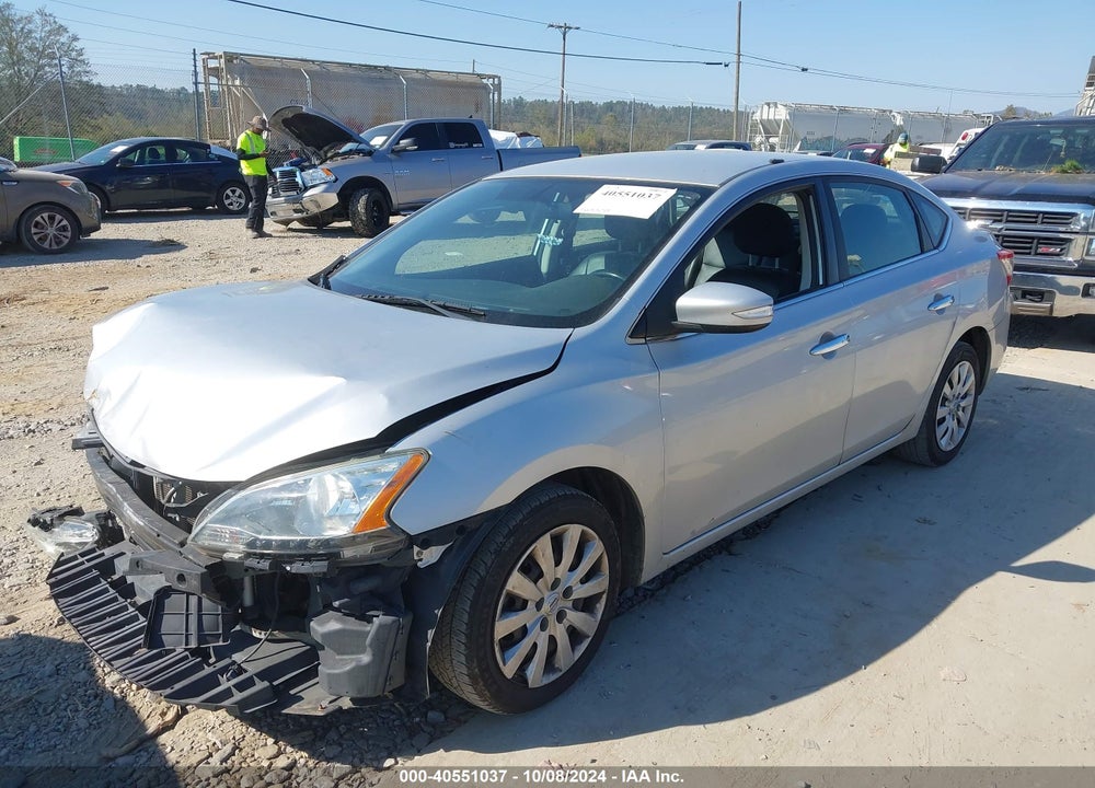 2013 NISSAN SENTRA SL VIN: 3N1AB7AP3DL610442