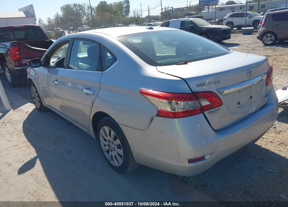 2013 NISSAN SENTRA SL VIN: 3N1AB7AP3DL610442
