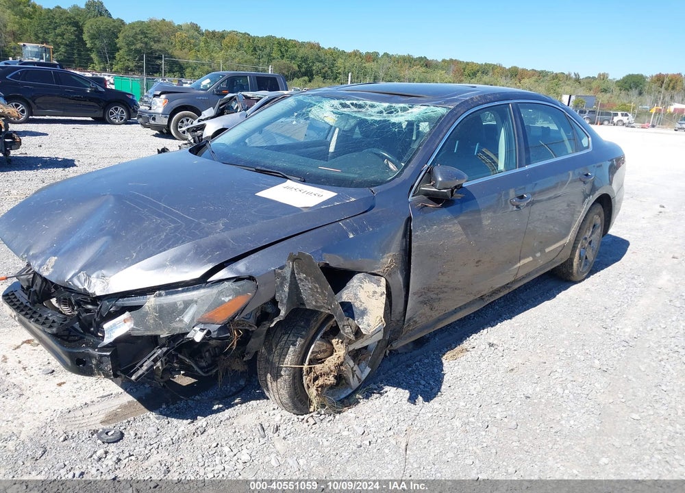 2012 VOLKSWAGEN PASSAT 2.5L SE VIN: 1VWBP7A3XCC062754