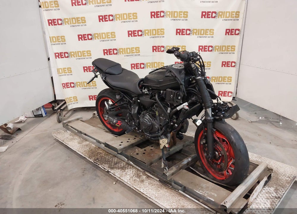 2021 YAMAHA MT07 VIN: JYARM32E4MA000388