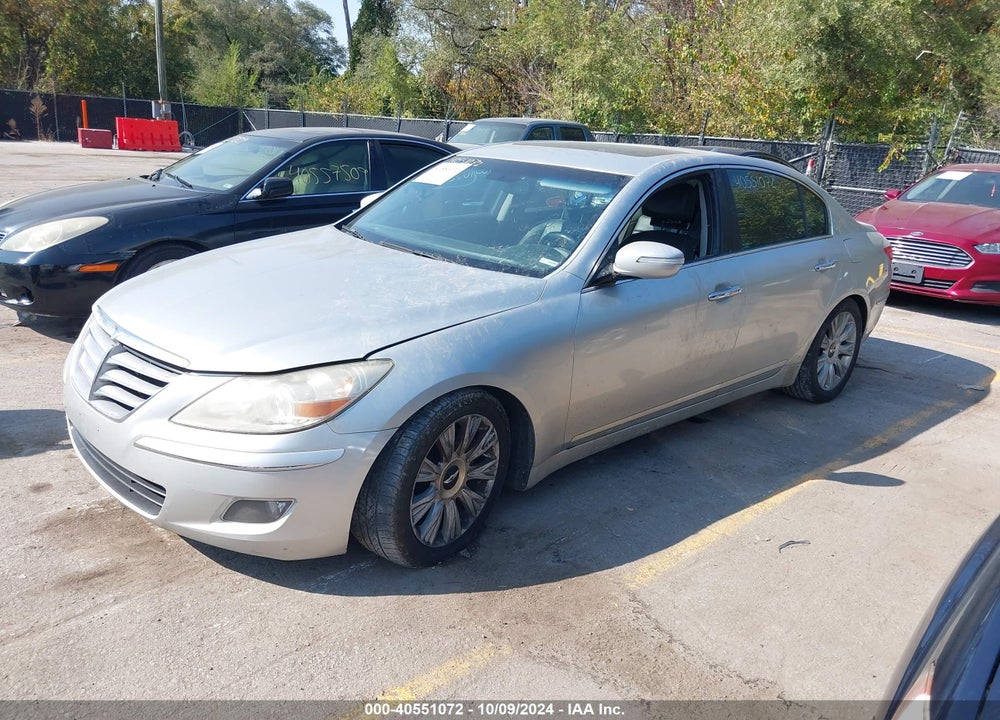 2009 HYUNDAI GENESIS 3.8 VIN: KMHGC46E79U043283