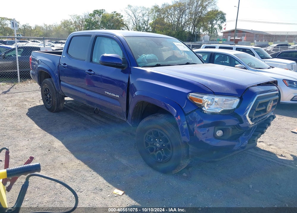 2022 TOYOTA TACOMA SR5 V6 VIN: 3TMCZ5AN1NM504281