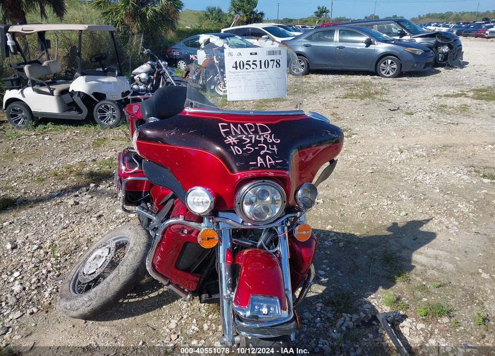 2012 HARLEY-DAVIDSON FLHTCU ULTRA CLASSIC ELECTRA GLD VIN: 1HD1FCM19CB600711