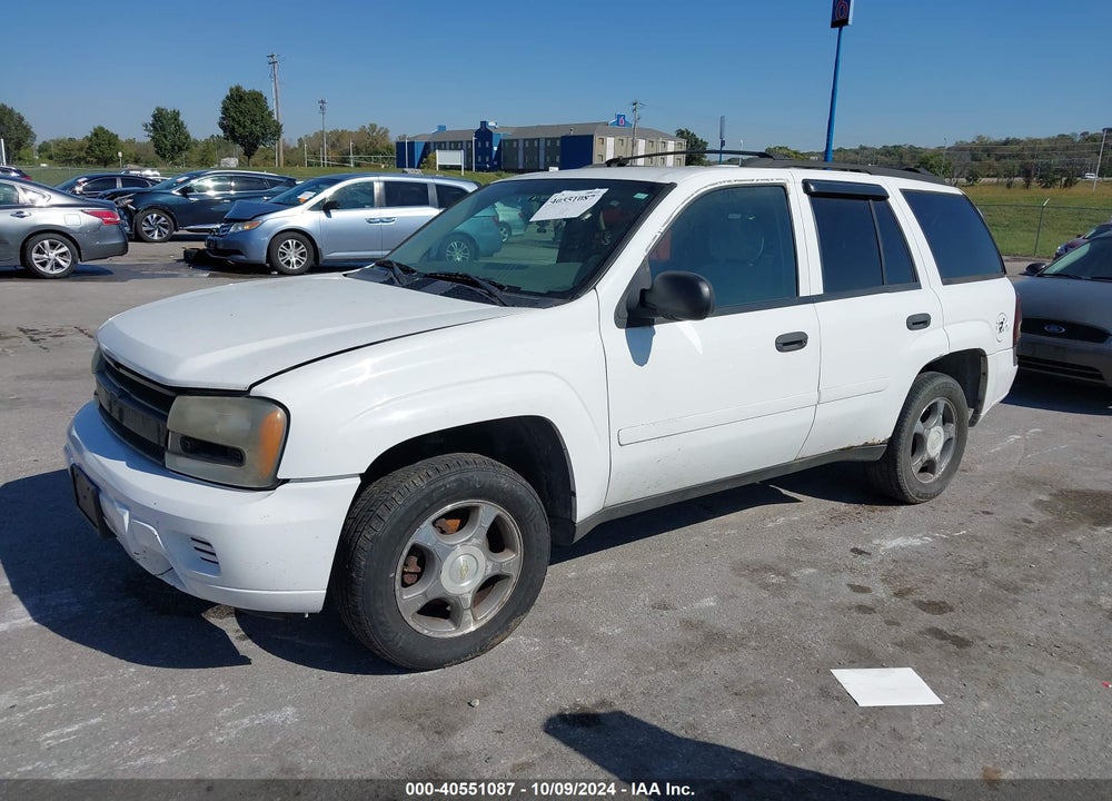 2008 CHEVROLET TRAILBLAZER FLEET VIN: 1GNDT13S682164632