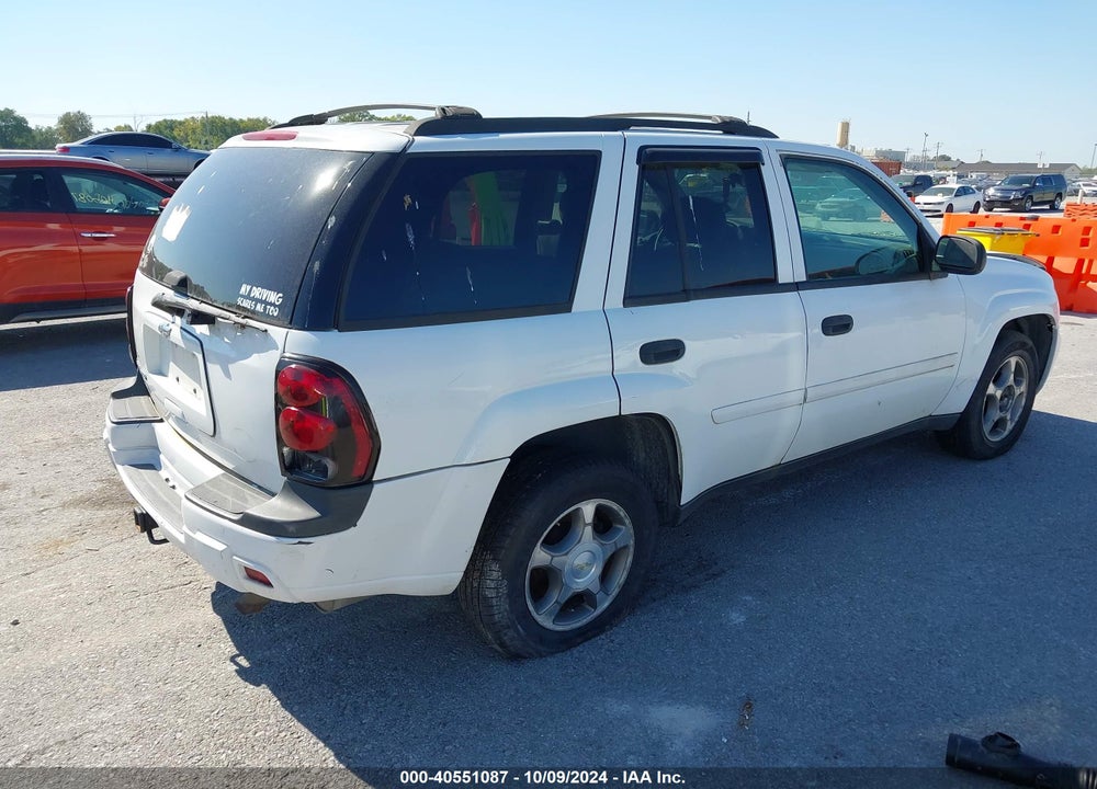 2008 CHEVROLET TRAILBLAZER FLEET VIN: 1GNDT13S682164632