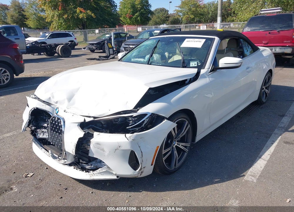 2021 BMW 430I VIN: WBA23AT01MCH00678