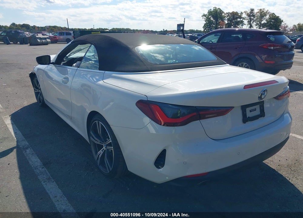 2021 BMW 430I VIN: WBA23AT01MCH00678