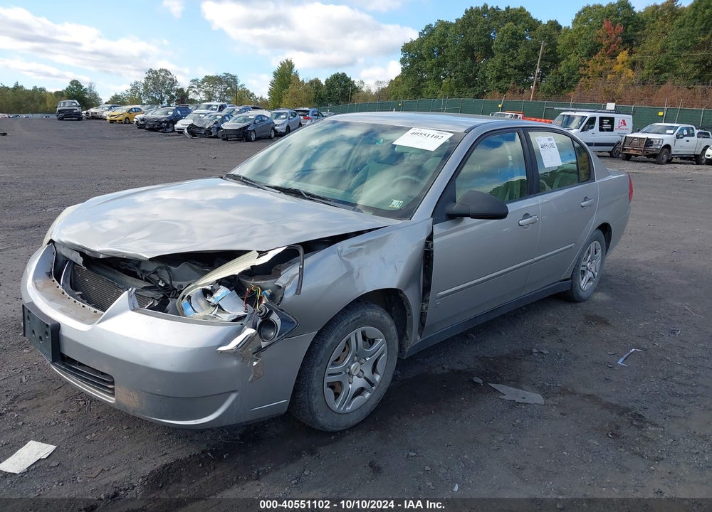 2007 CHEVROLET MALIBU LS VIN: 1G1ZS57F47F267506
