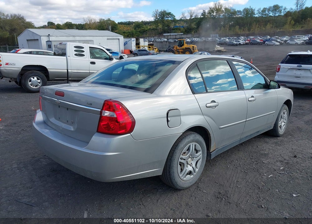 2007 CHEVROLET MALIBU LS VIN: 1G1ZS57F47F267506