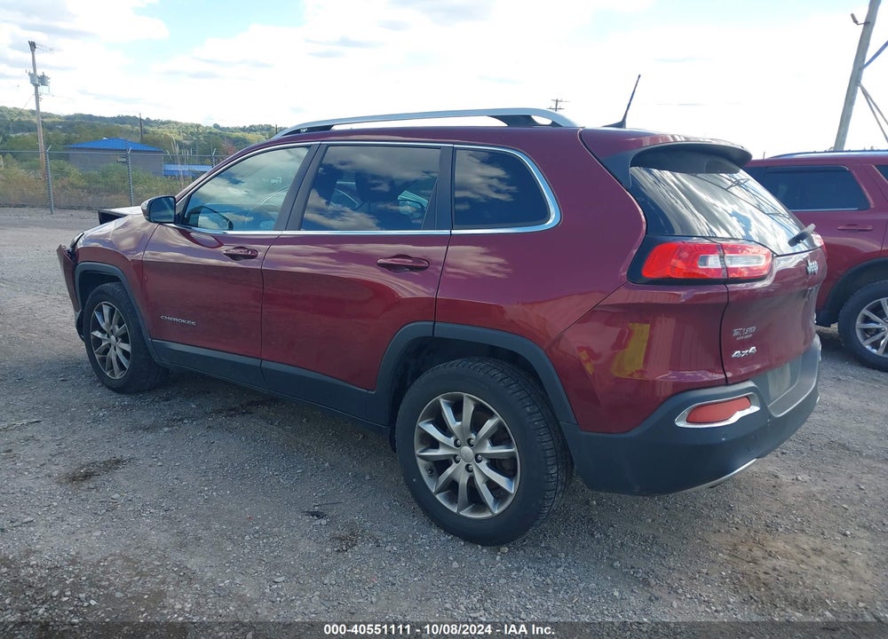 2018 JEEP CHEROKEE LIMITED 4X4 VIN: 1C4PJMDB1JD600552