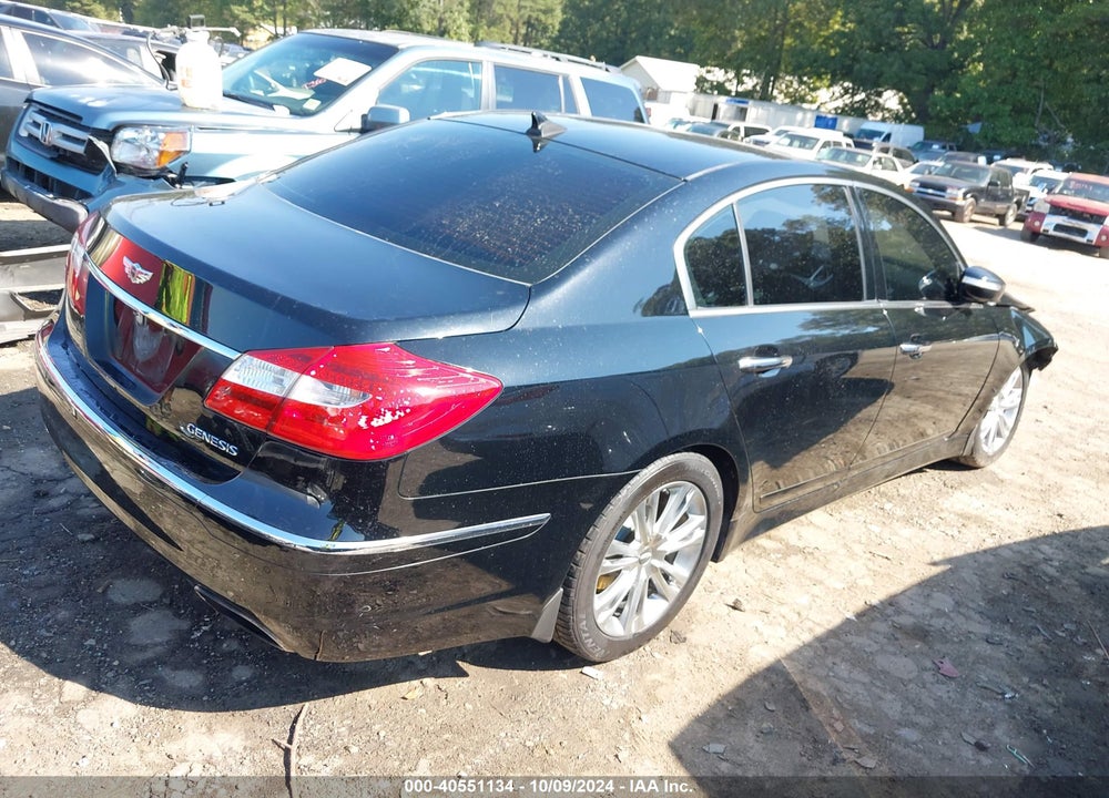 2012 HYUNDAI GENESIS 3.8 VIN: KMHGC4DD4CU198987