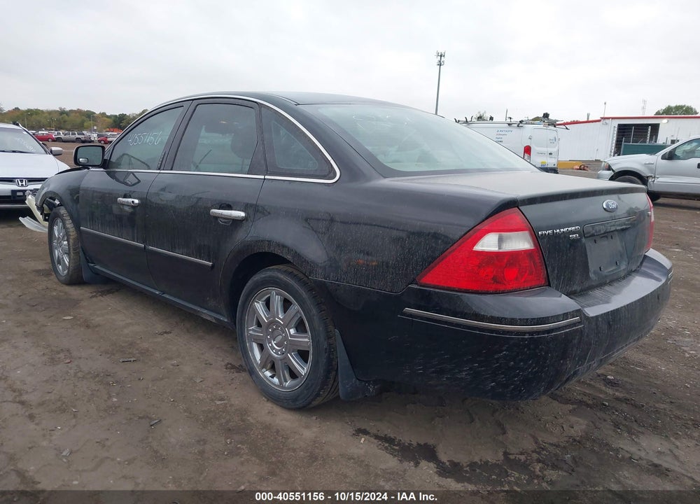 2006 FORD FIVE HUNDRED SEL VIN: 1FAFP27156G152104