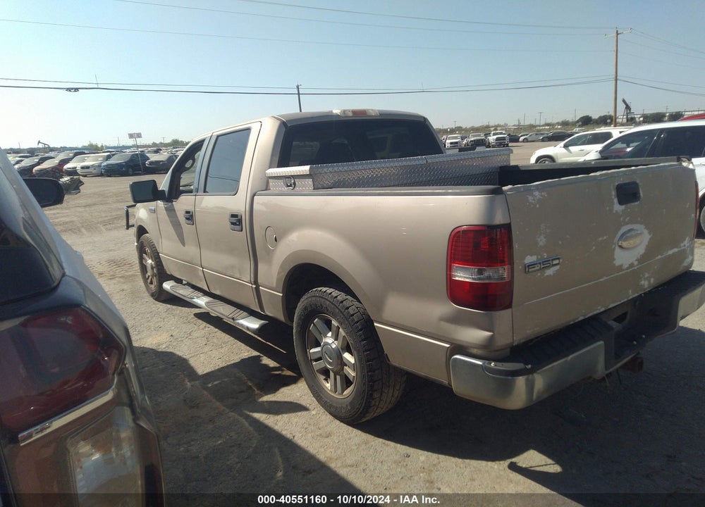 2008 FORD F-150 60TH ANNIVERSARY/FX2/KING RANCH/LARIAT/XLT VIN: 1FTPW12V48FA82688