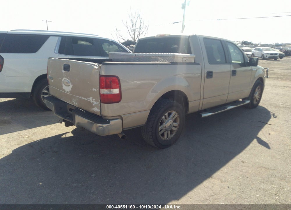 2008 FORD F-150 60TH ANNIVERSARY/FX2/KING RANCH/LARIAT/XLT VIN: 1FTPW12V48FA82688