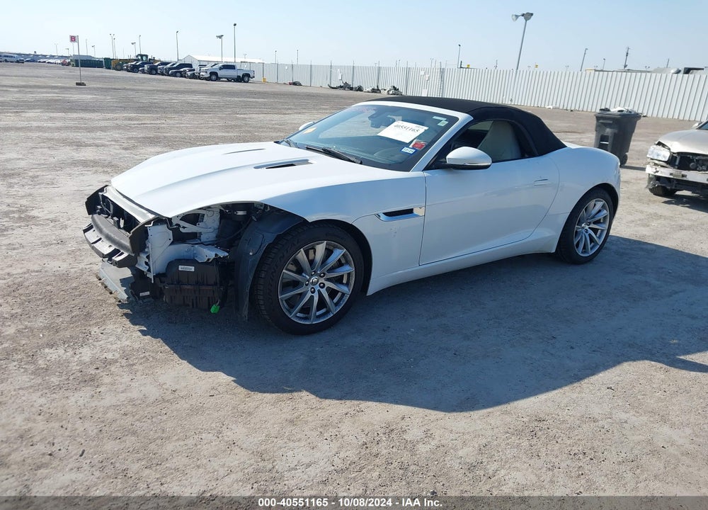 2014 JAGUAR F-TYPE VIN: SAJWA6E77E8K07527