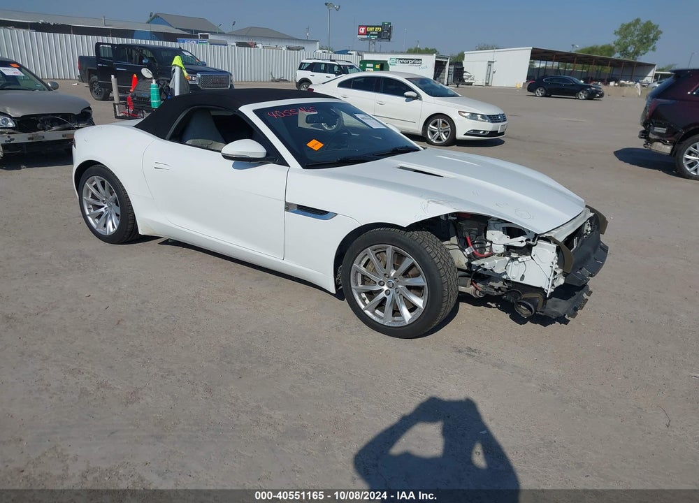2014 JAGUAR F-TYPE VIN: SAJWA6E77E8K07527