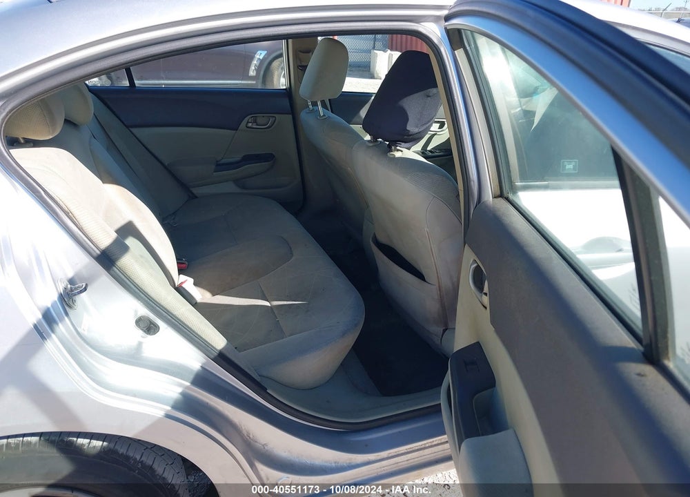 2012 HONDA CIVIC LX VIN: 19XFB2F51CE032759