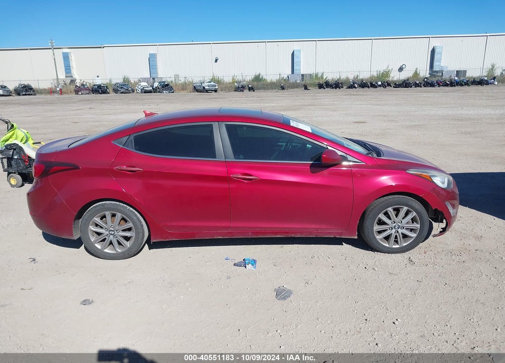 2015 HYUNDAI ELANTRA SE VIN: 5NPDH4AE6FH558085