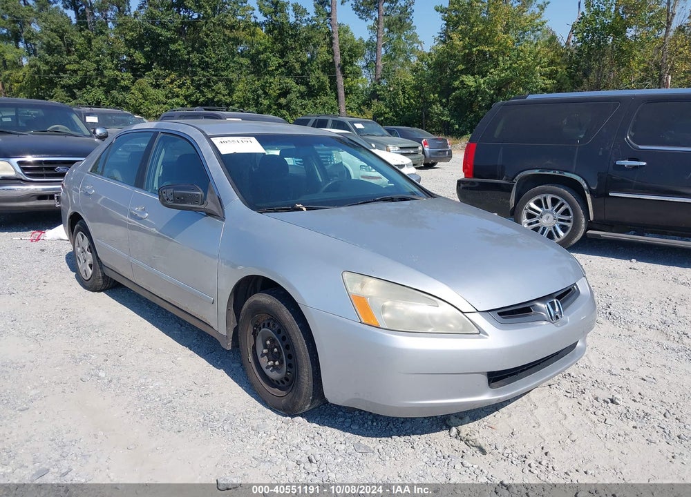2005 HONDA ACCORD 2.4 LX VIN: 3HGCM56465G701221