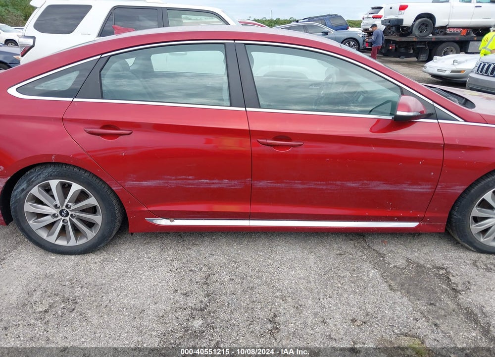 2015 HYUNDAI SONATA SPORT VIN: 5NPE34AF9FH030178