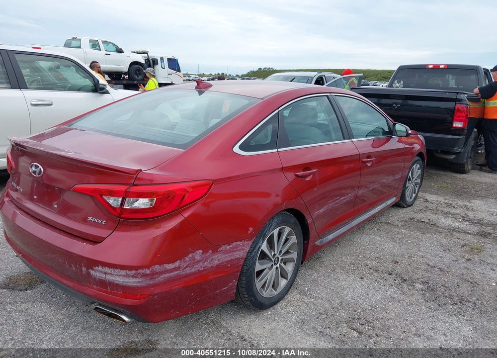 2015 HYUNDAI SONATA SPORT VIN: 5NPE34AF9FH030178