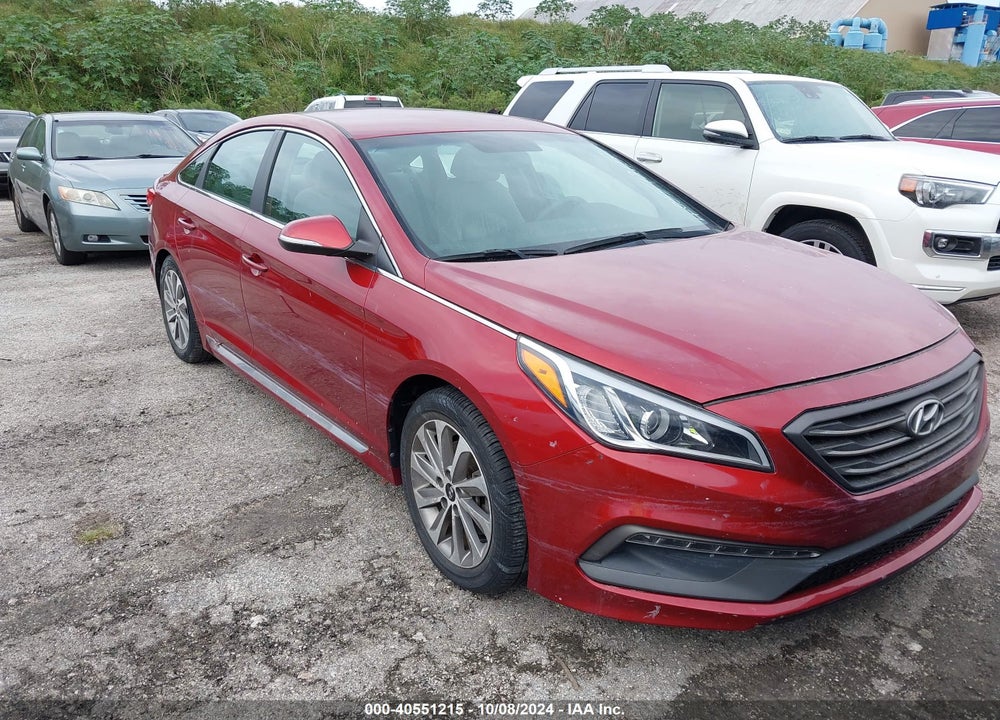 2015 HYUNDAI SONATA SPORT VIN: 5NPE34AF9FH030178