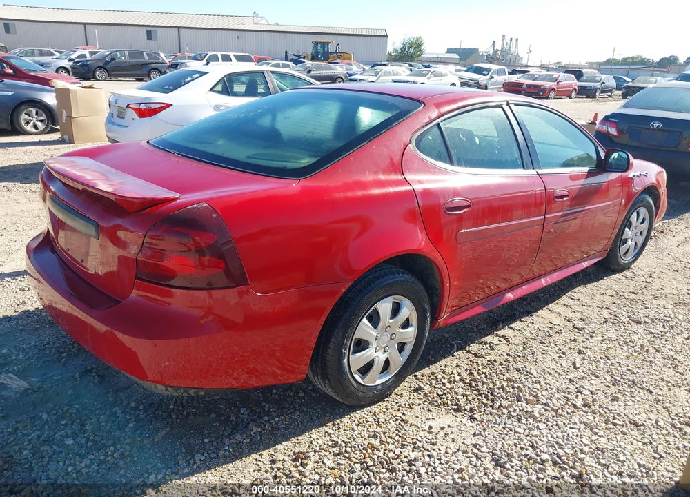 2007 PONTIAC GRAND PRIX VIN: 2G2WP552871133914
