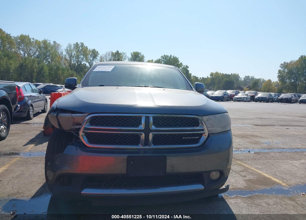 2012 DODGE DURANGO SXT VIN: 1C4RDJAG5CC107688