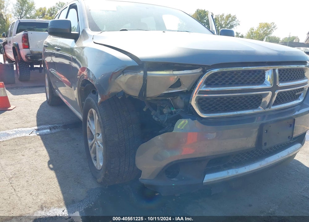 2012 DODGE DURANGO SXT VIN: 1C4RDJAG5CC107688
