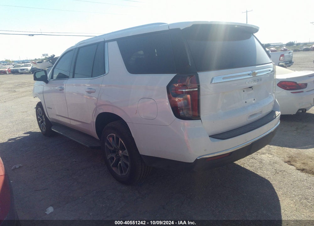 2022 CHEVROLET TAHOE 2WD LT VIN: 1GNSCNKDXNR363820