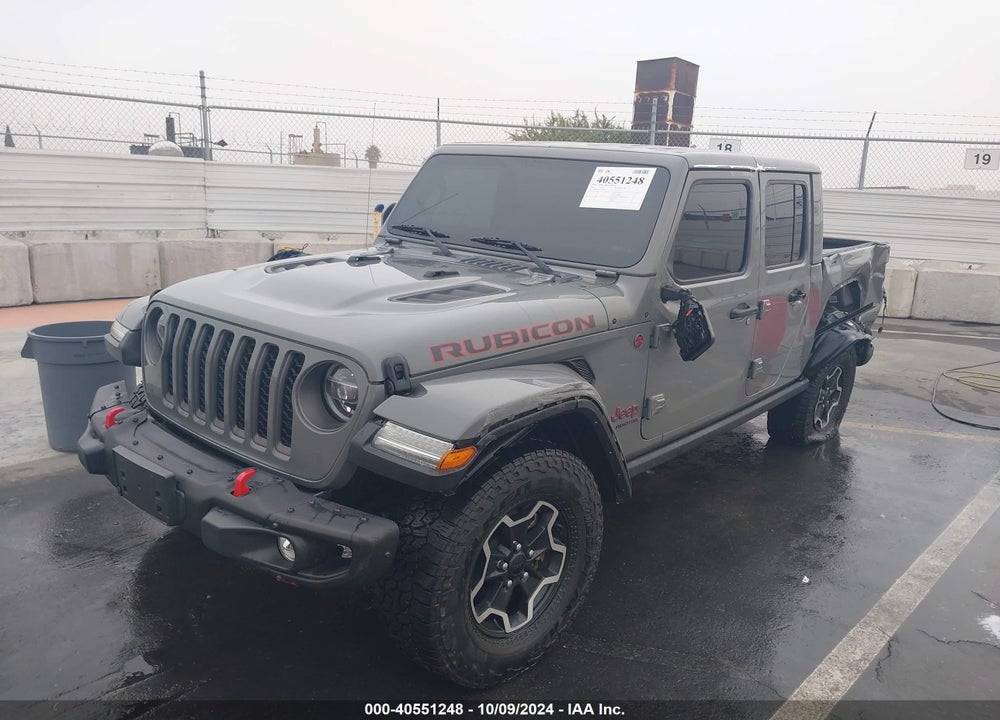 2021 JEEP GLADIATOR RUBICON 4X4 VIN: 1C6JJTBG1ML590945