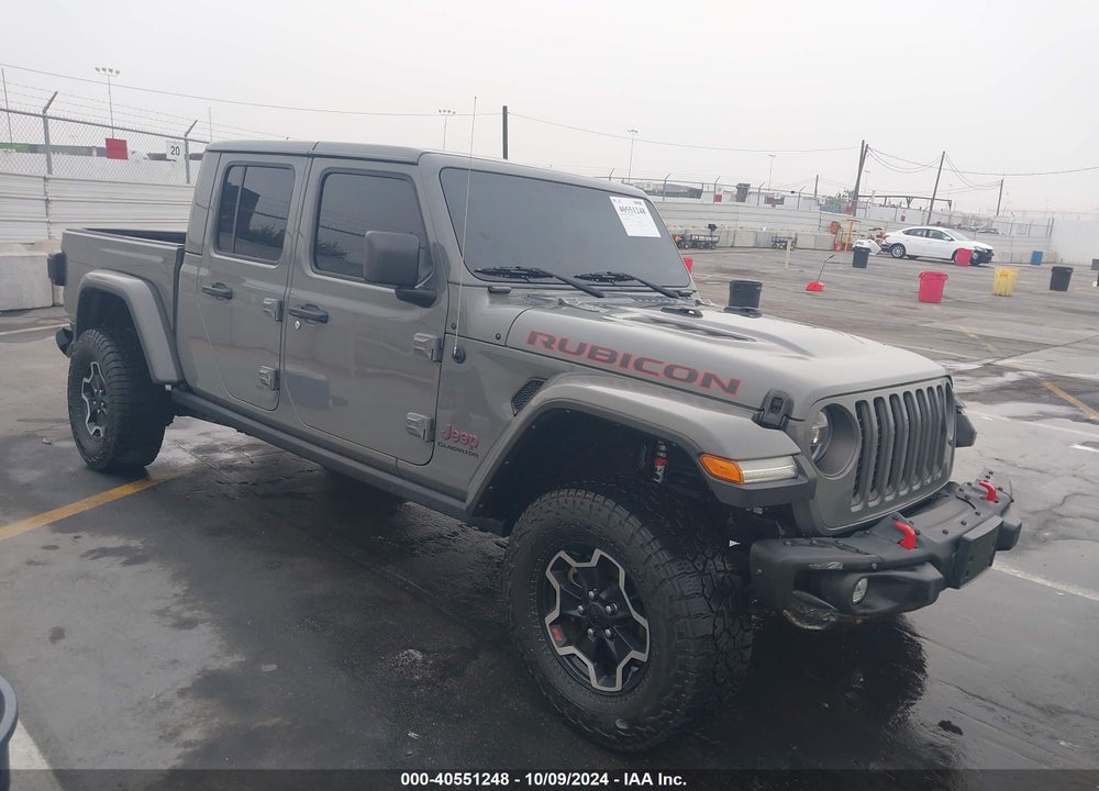 2021 JEEP GLADIATOR RUBICON 4X4 VIN: 1C6JJTBG1ML590945