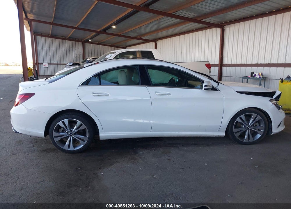 2018 MERCEDES-BENZ CLA 250 VIN: WDDSJ4EB6JN642160