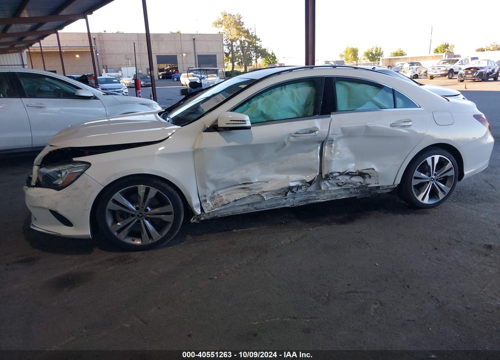 2018 MERCEDES-BENZ CLA 250 VIN: WDDSJ4EB6JN642160