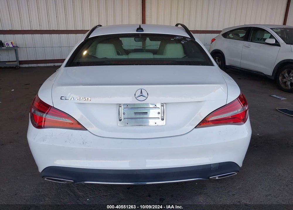 2018 MERCEDES-BENZ CLA 250 VIN: WDDSJ4EB6JN642160
