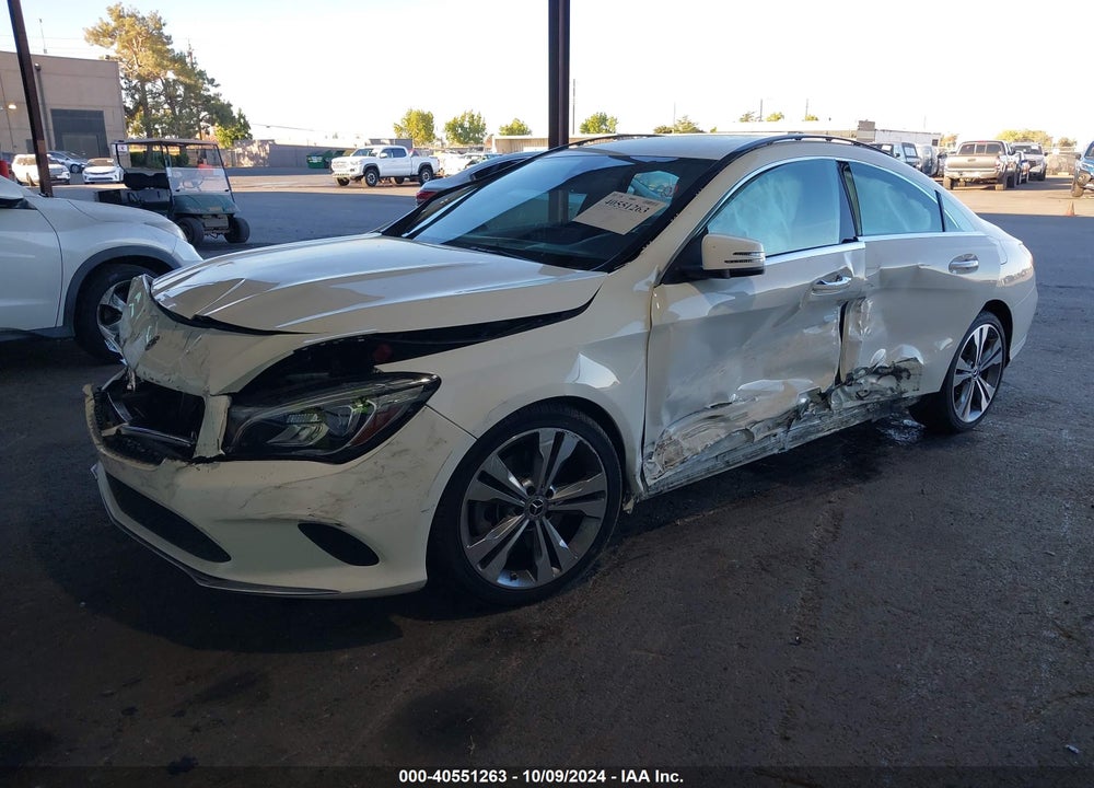 2018 MERCEDES-BENZ CLA 250 VIN: WDDSJ4EB6JN642160