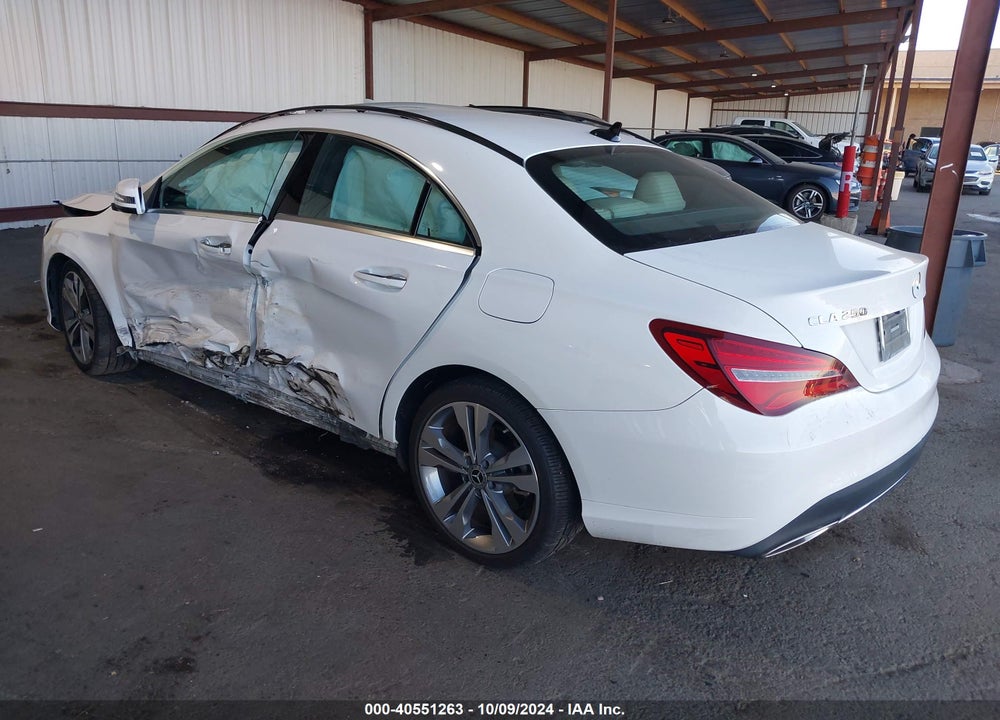 2018 MERCEDES-BENZ CLA 250 VIN: WDDSJ4EB6JN642160