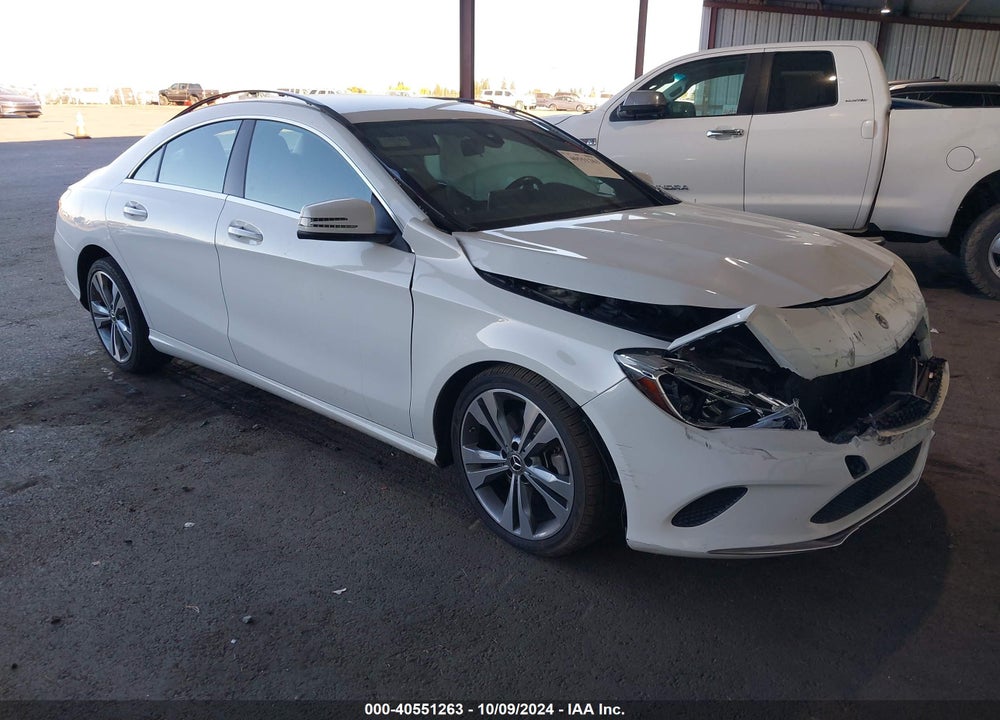 2018 MERCEDES-BENZ CLA 250 VIN: WDDSJ4EB6JN642160