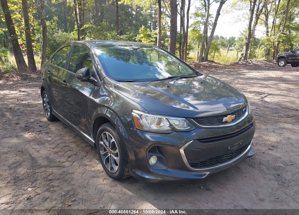 2017 CHEVROLET SONIC LT AUTO VIN: 1G1JD5SH6H4157666
