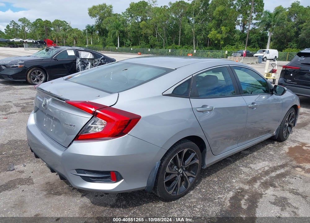 2020 HONDA CIVIC SPORT VIN: 2HGFC2F86LH521199