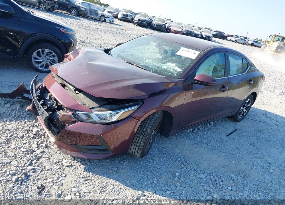 2023 NISSAN SENTRA SV XTRONIC CVT VIN: 3N1AB8CV3PY244555