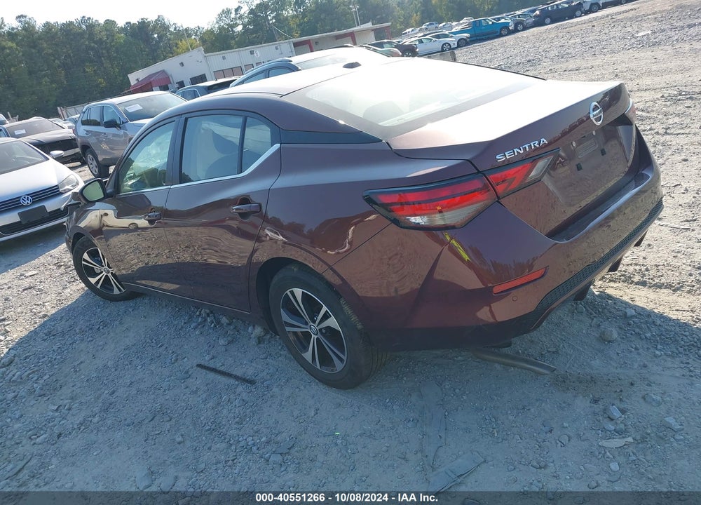 2023 NISSAN SENTRA SV XTRONIC CVT VIN: 3N1AB8CV3PY244555
