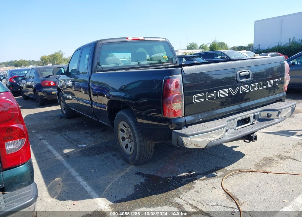 2007 CHEVROLET SILVERADO 1500 CLASSIC WORK TRUCK VIN: 1GCEC19X07Z126044