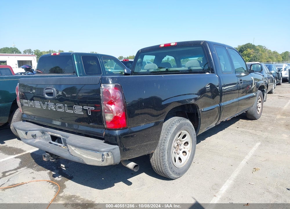 2007 CHEVROLET SILVERADO 1500 CLASSIC WORK TRUCK VIN: 1GCEC19X07Z126044